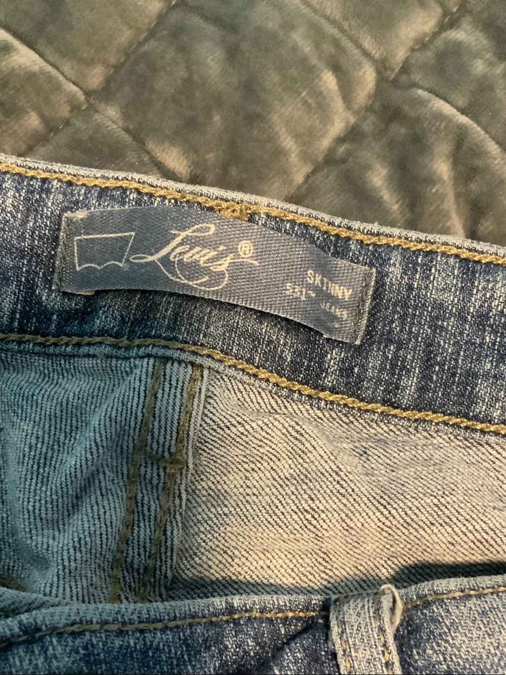 Levi's Men's Skinny Jeans - Light Blue Wash